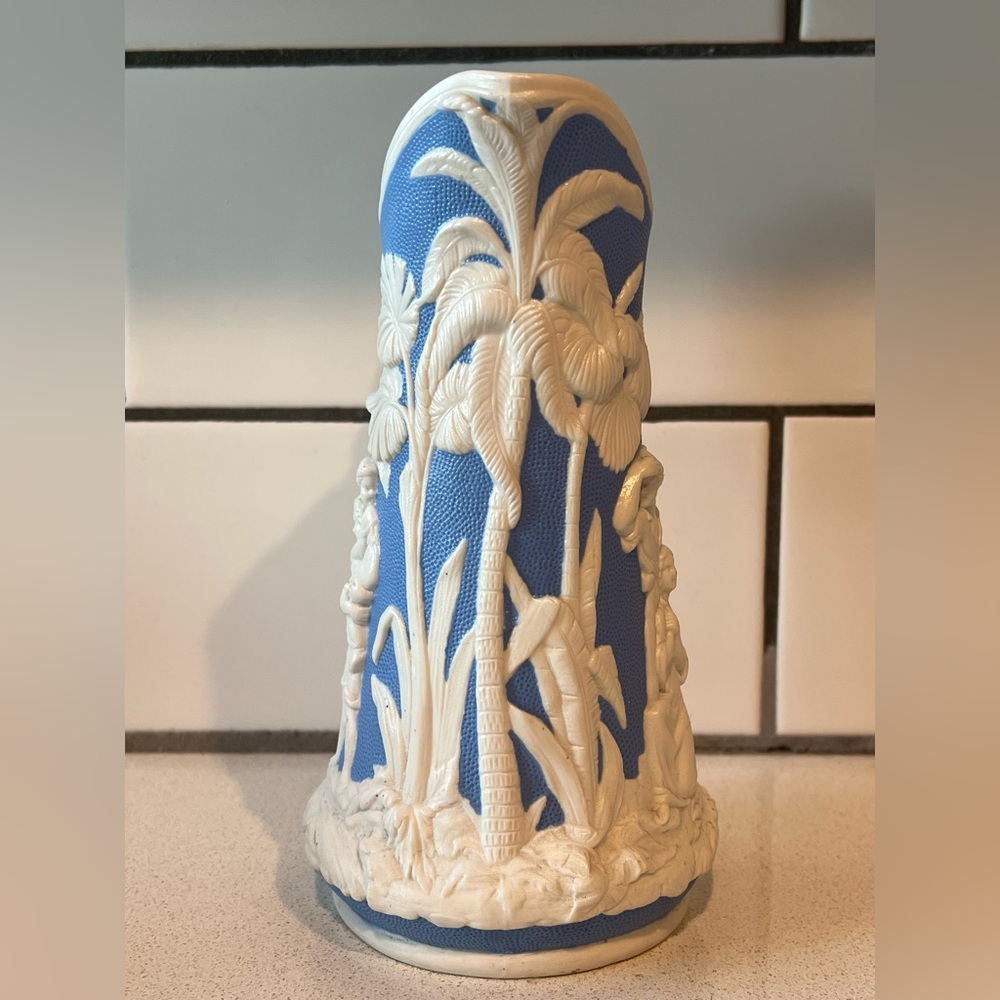 Antique Victorian T. & J. Mayer Dale Hall Staffordshire Relief Jug No.97 c.1870 - Picture 3 of 8